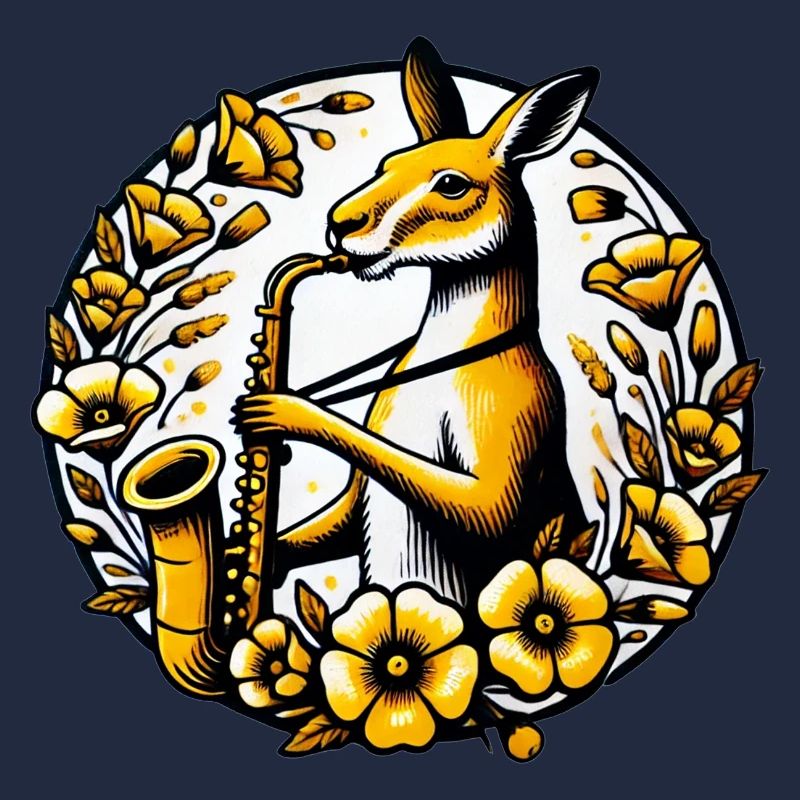 Saxophone Kangaroo