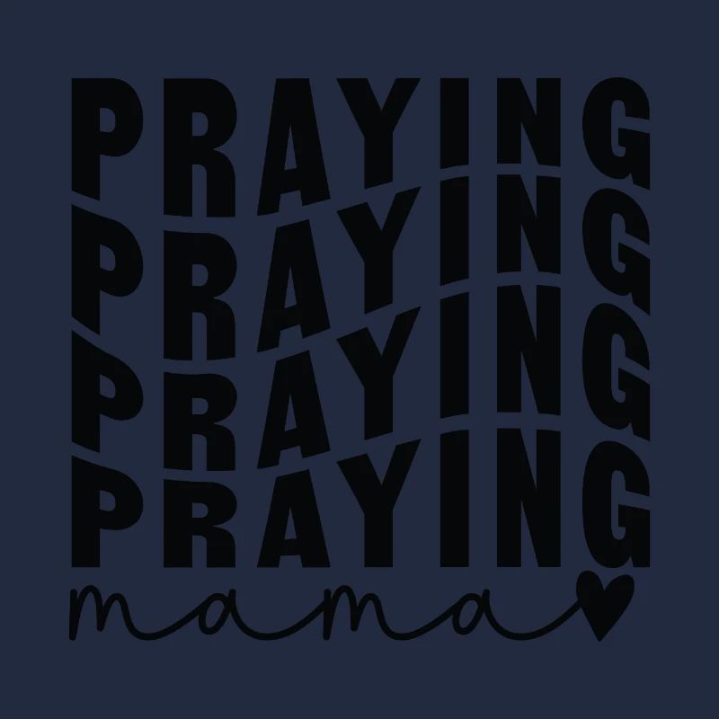 praying mom