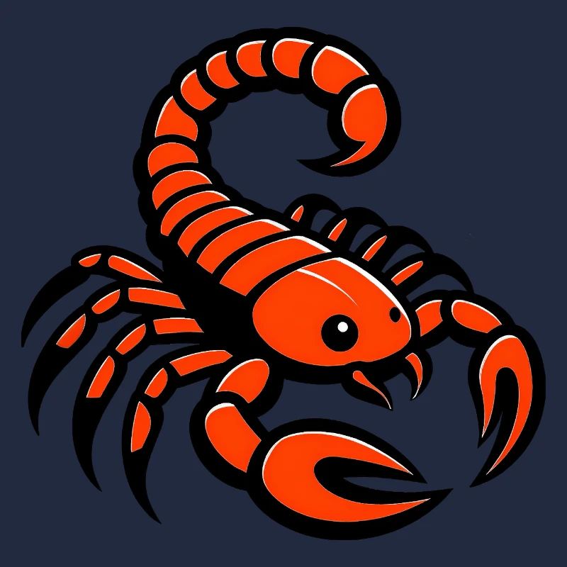 Feuriger Skorpion
