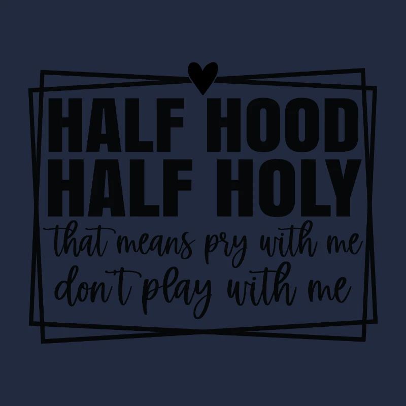 Mi-capuche, mi-sainte