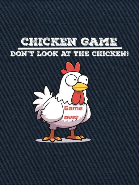 Chicken game white
