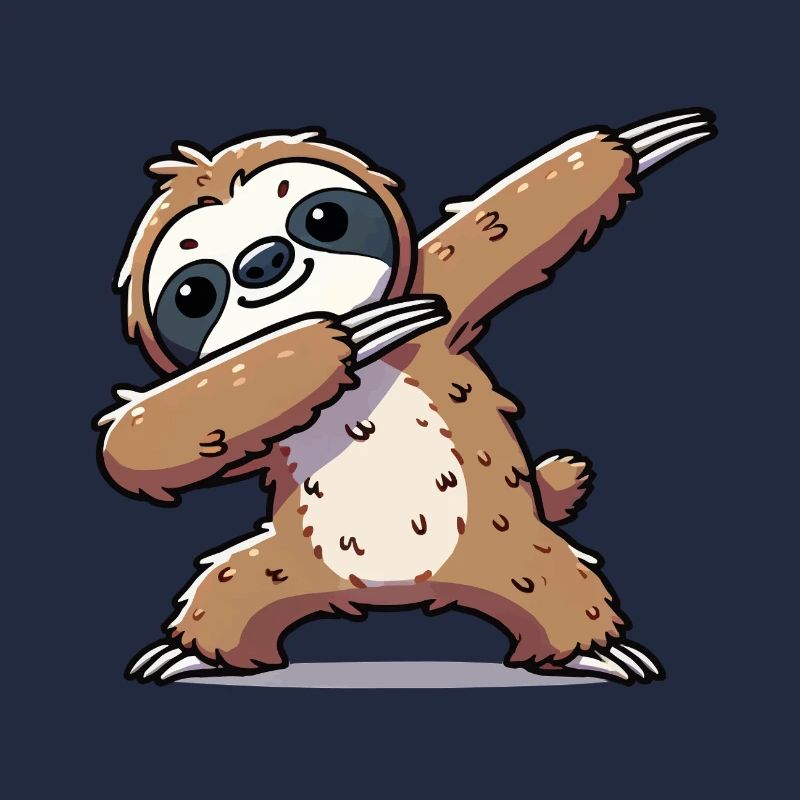 faultier dabbing