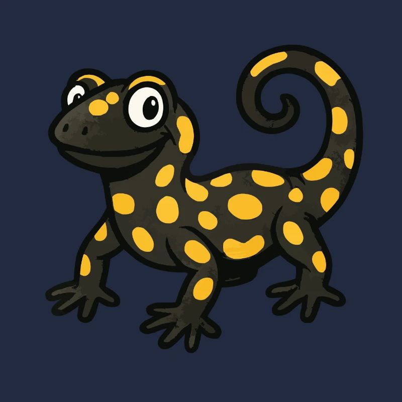 Salamander Gecko Comic