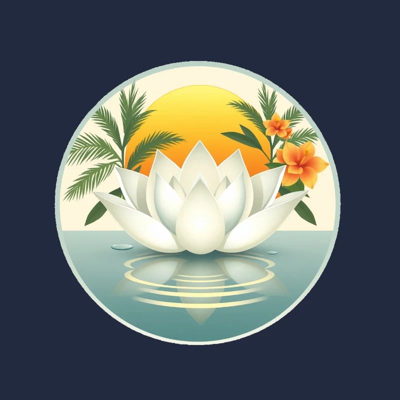 White Lotus Flower