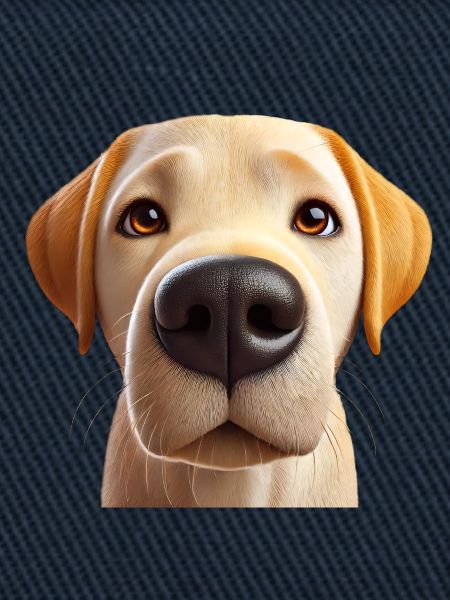 Hundekopf 5 beige