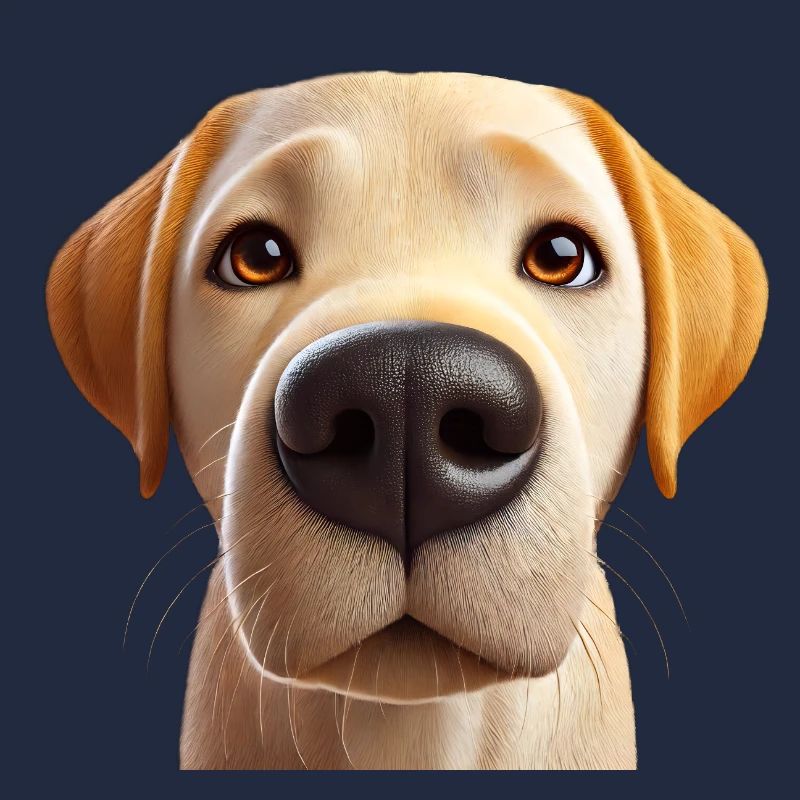 Hundekopf 5 beige