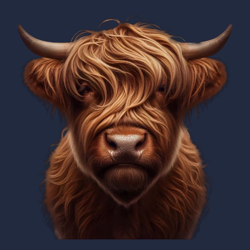 Highland Cattle Head 5