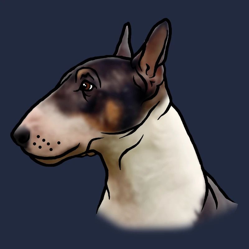 Miniatur Bullterrier Kopf