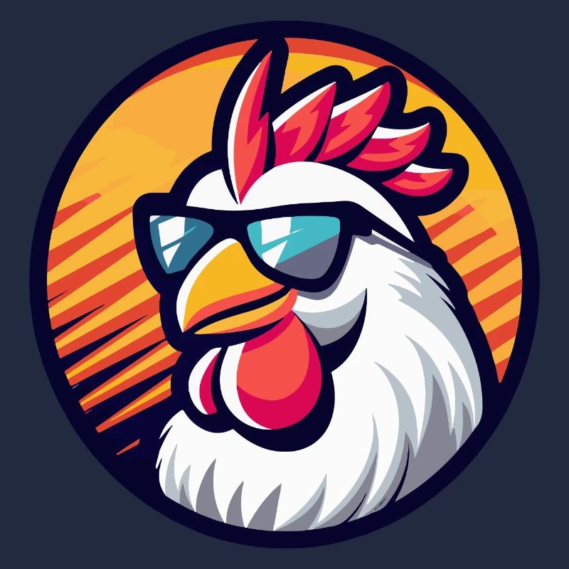 Poulet Bande Dessinée Cool Été