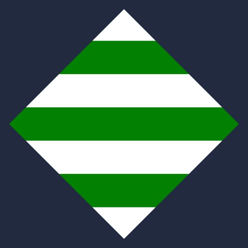 Vert et blanc