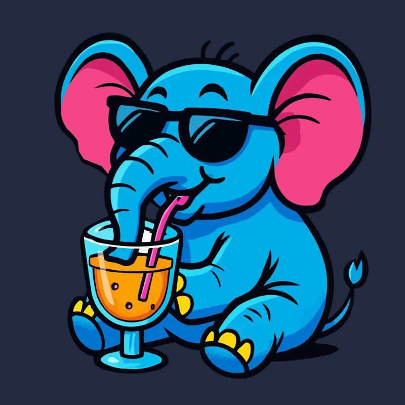 elefant comic cocktail