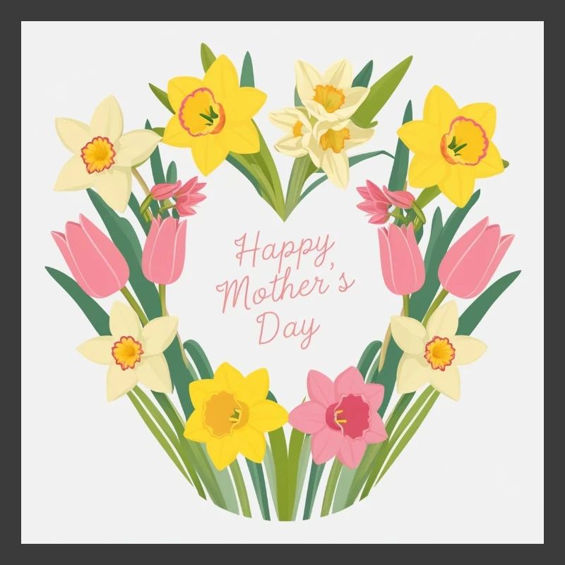 Muttertags Geschenk Blumenstrauß