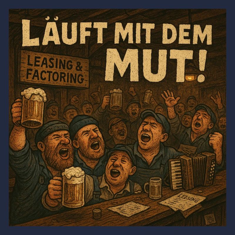 Leasing und Factoring läuft mit dem Mut!