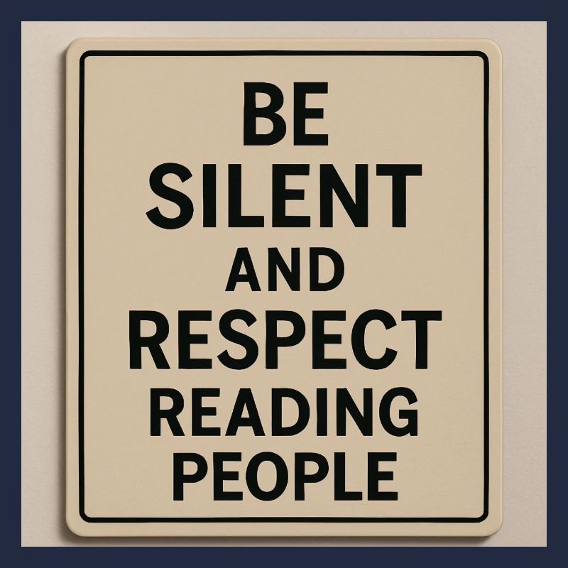 Respect those who read