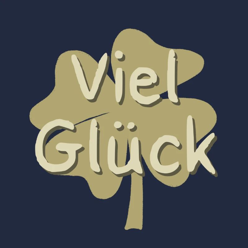Viel Glück Kleeblatt