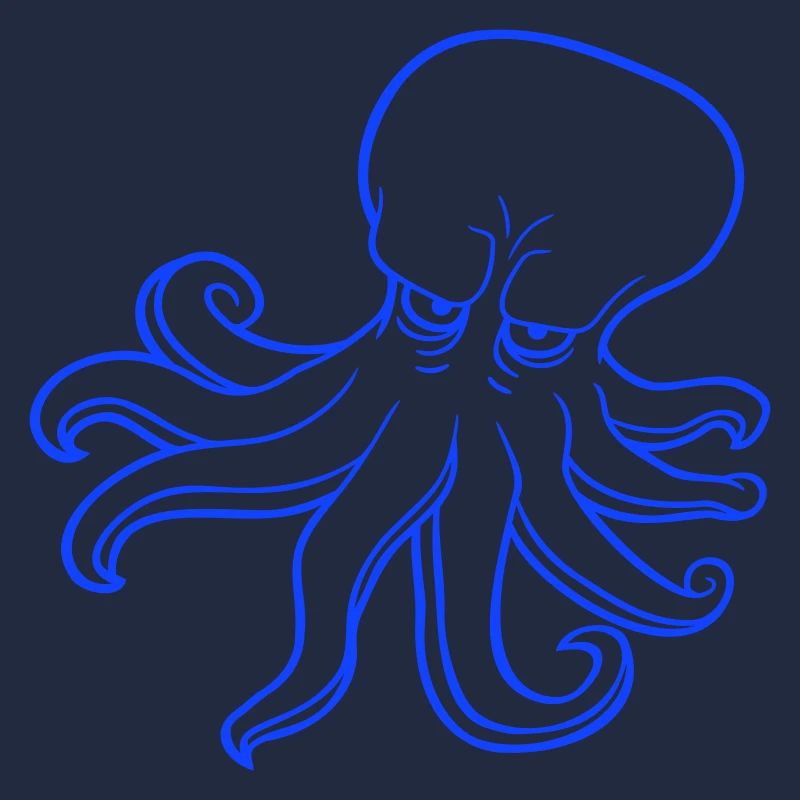 Octopus Octopus Octopus Squid Cephalopod Evil Eye