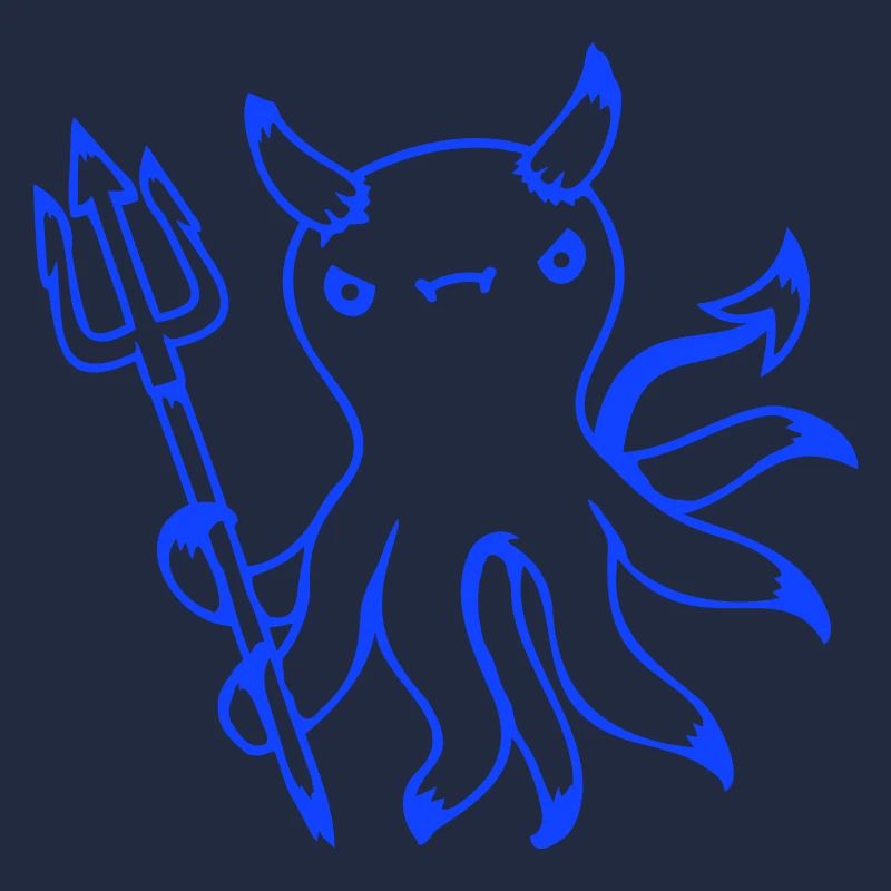 Octopus Devil Hell Satan Evil Purgatory Naughty