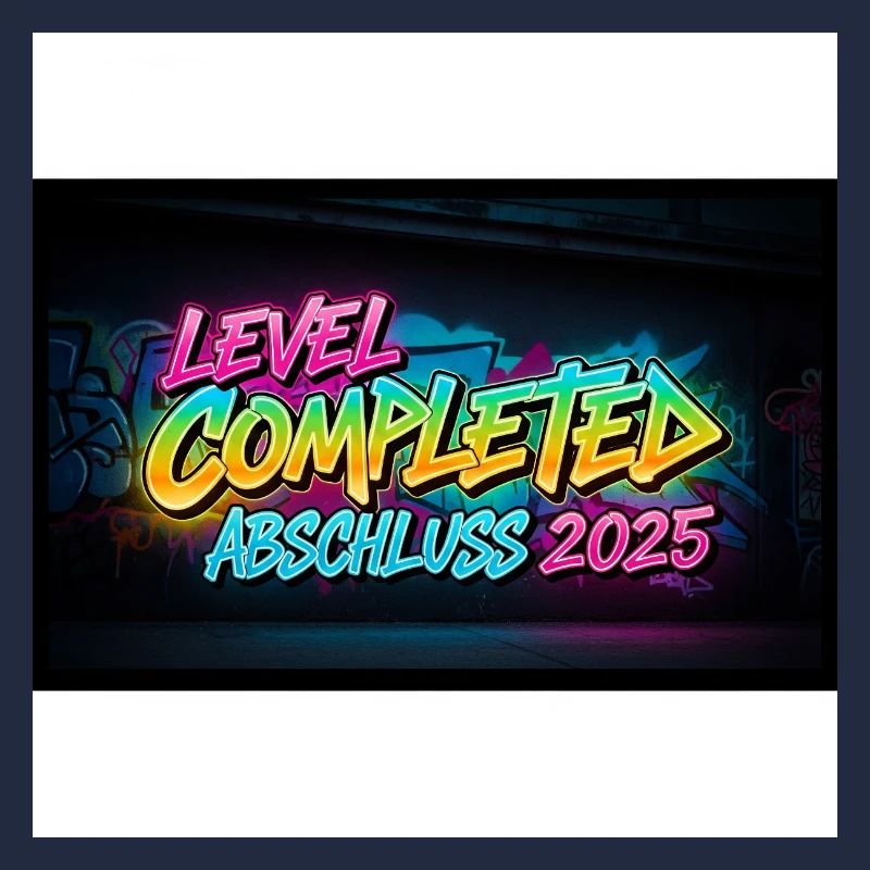 Stylisches Abschluss 2025 Design – Perfekt