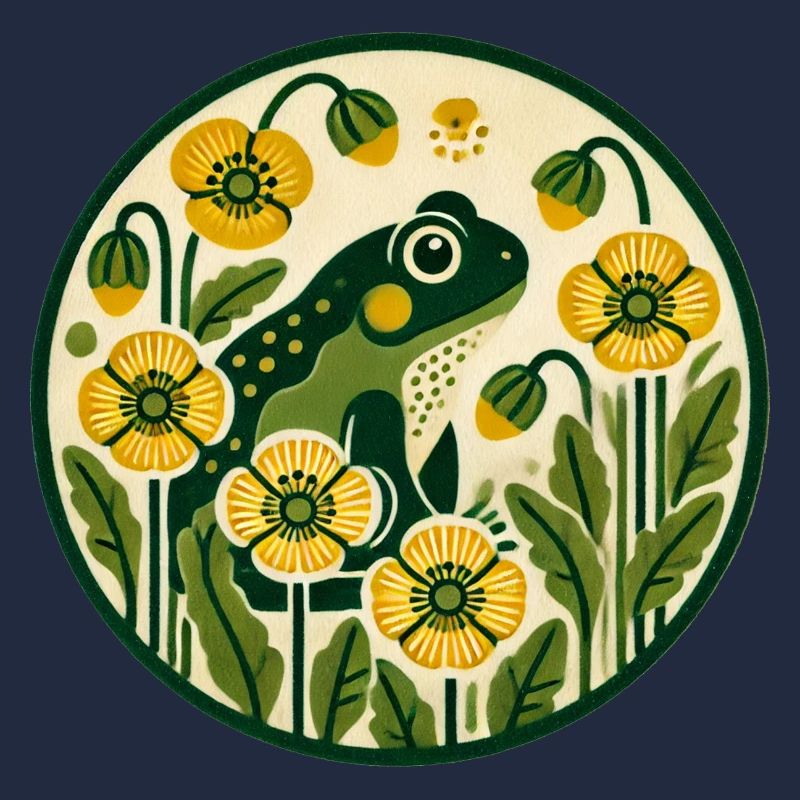 Niedlicher Frosch