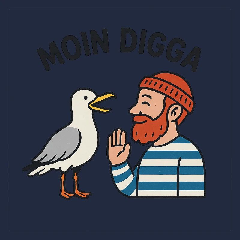 Moin Digga – Möwe trifft Mensch