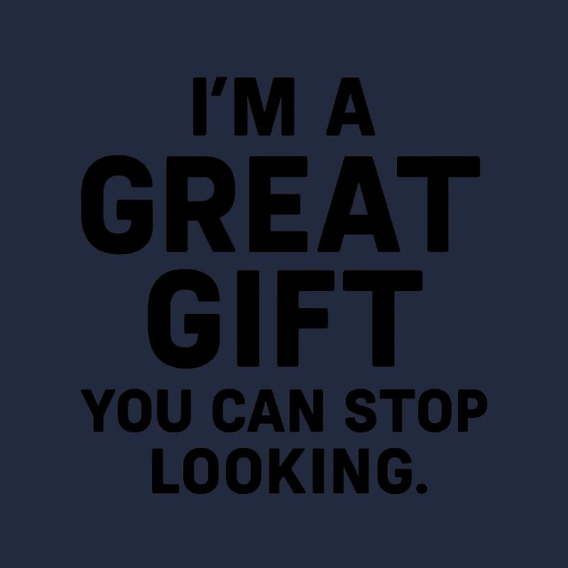 Ich bin das Geschenk - bitte nicht einpacken!