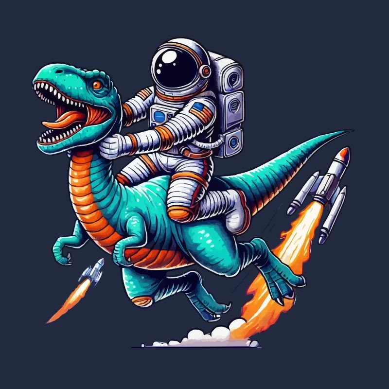 astronaut dinosaurier