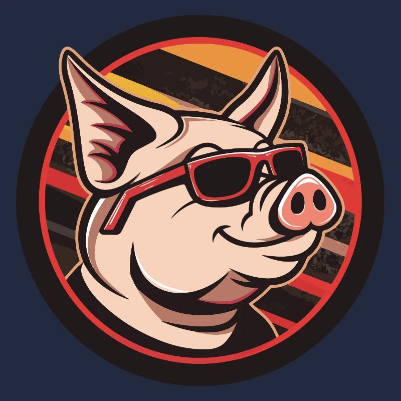 Schwein Comic Cool