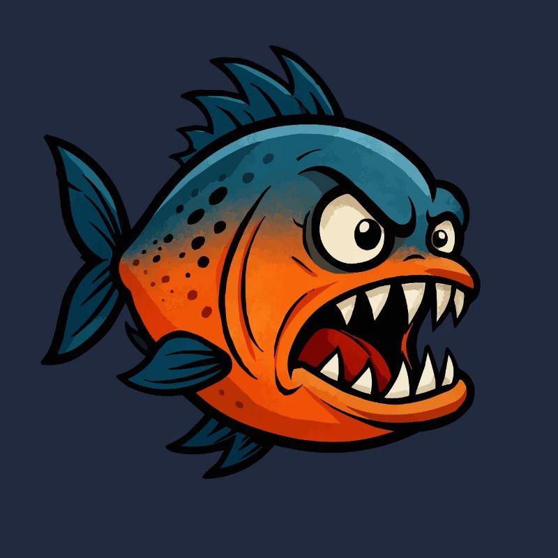 piranha comic