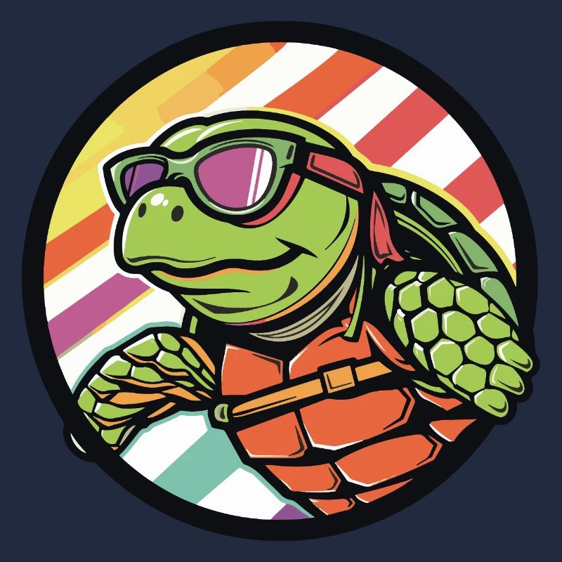Turtle Comic Cool