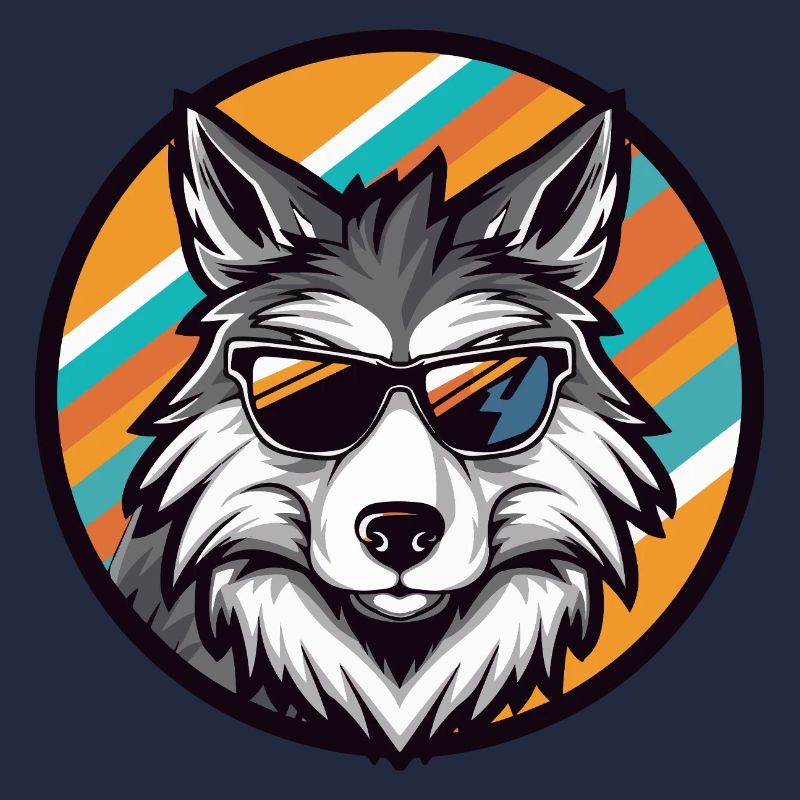 Wolf Comic Cool