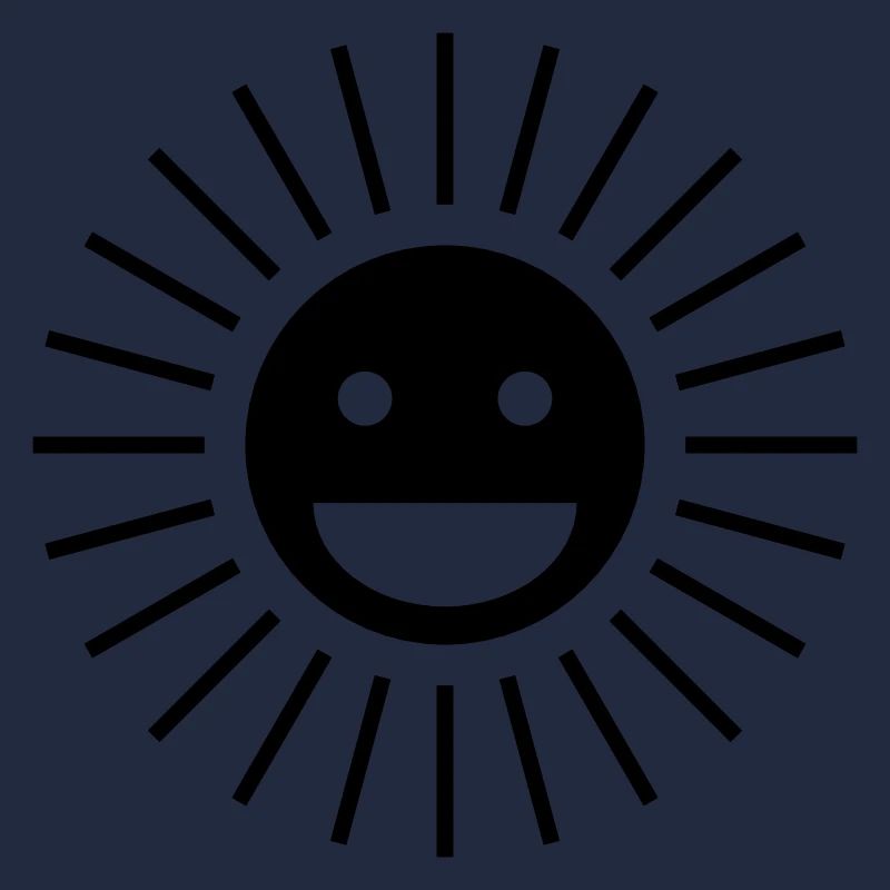 Fröhliche Sonne | Happy Sun Face Design