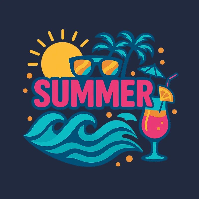 Sommerdesign, T-Shirt