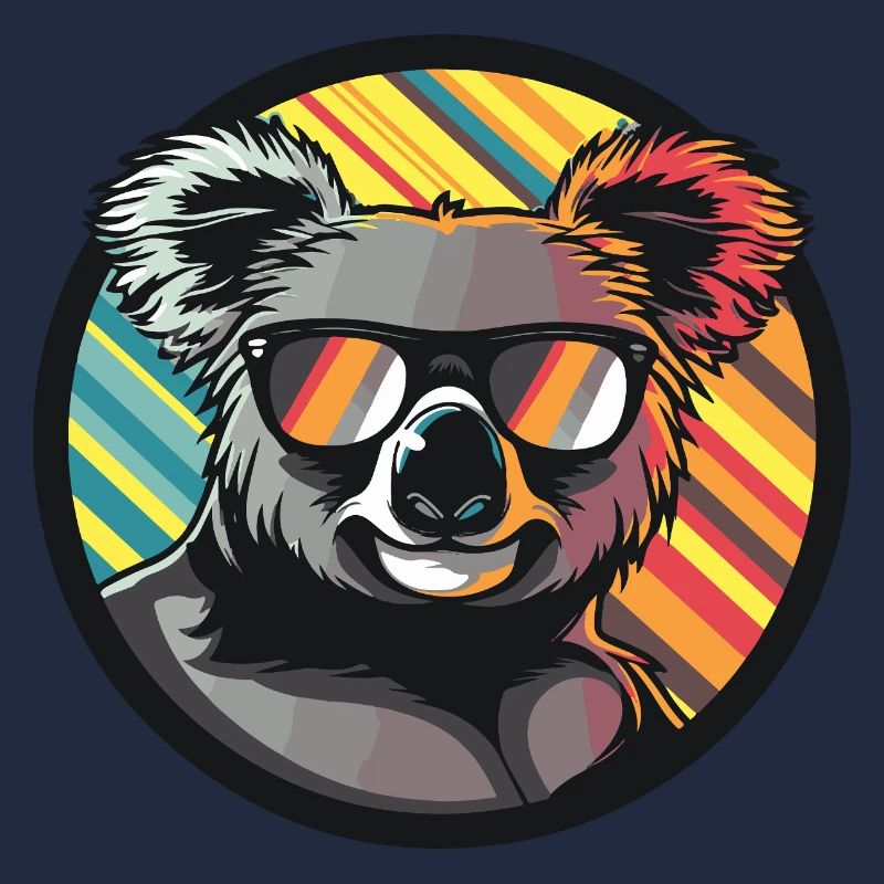 Koala Bande dessinée Cool