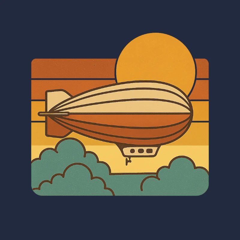 Sky Drift – Vintage Zeppelin Journey