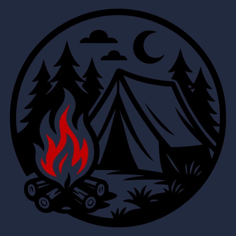 Camping Zelt Wald