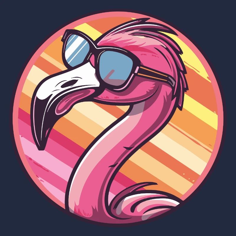 Flamingo Comic Cool