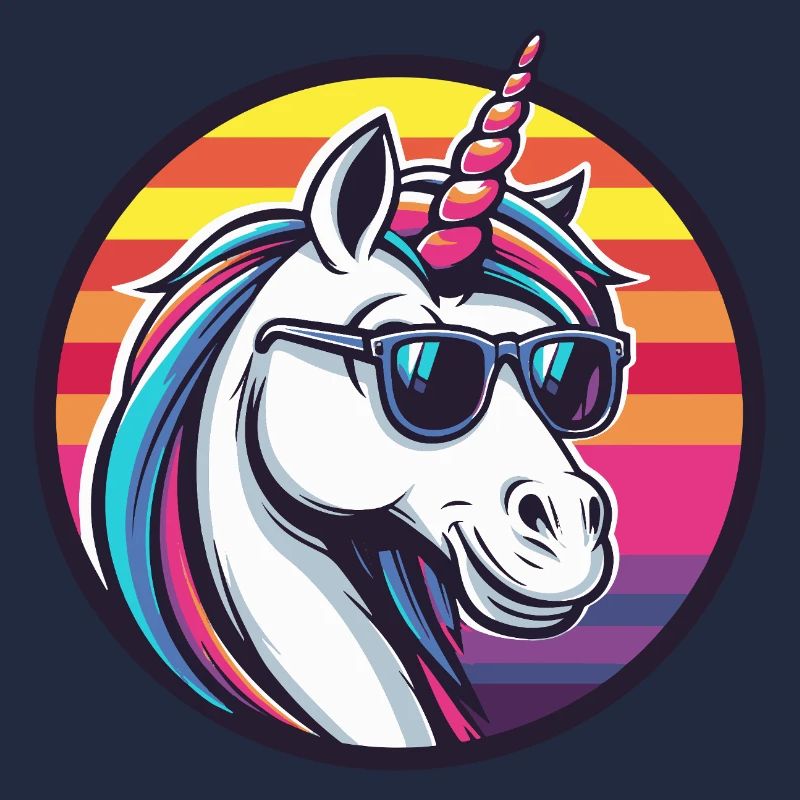 Unicorn Cool Comic