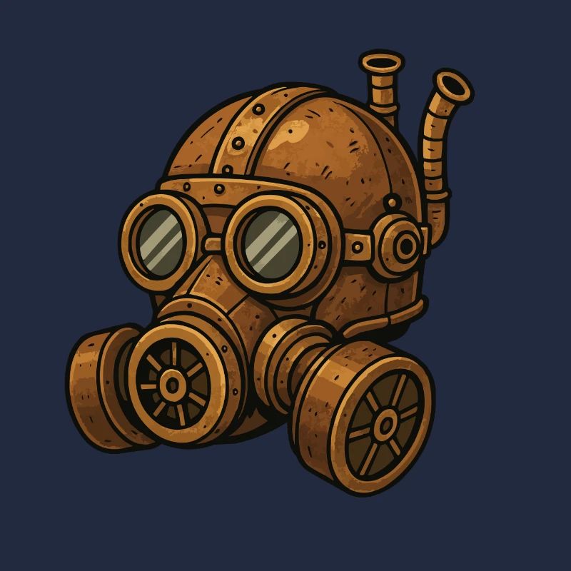 Gas Mask Steampunk