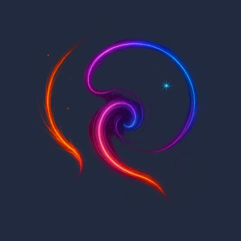 Cosmic Flow – eine Sammlung von lebendigen, galaktischen