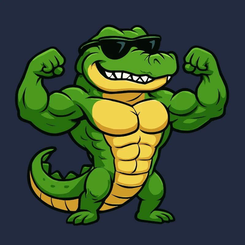 Crocodile Muscles