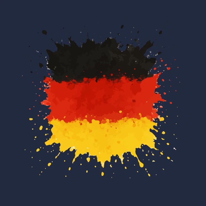 Germany Blobs Flag