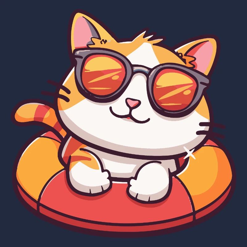 Cat Comic Cool