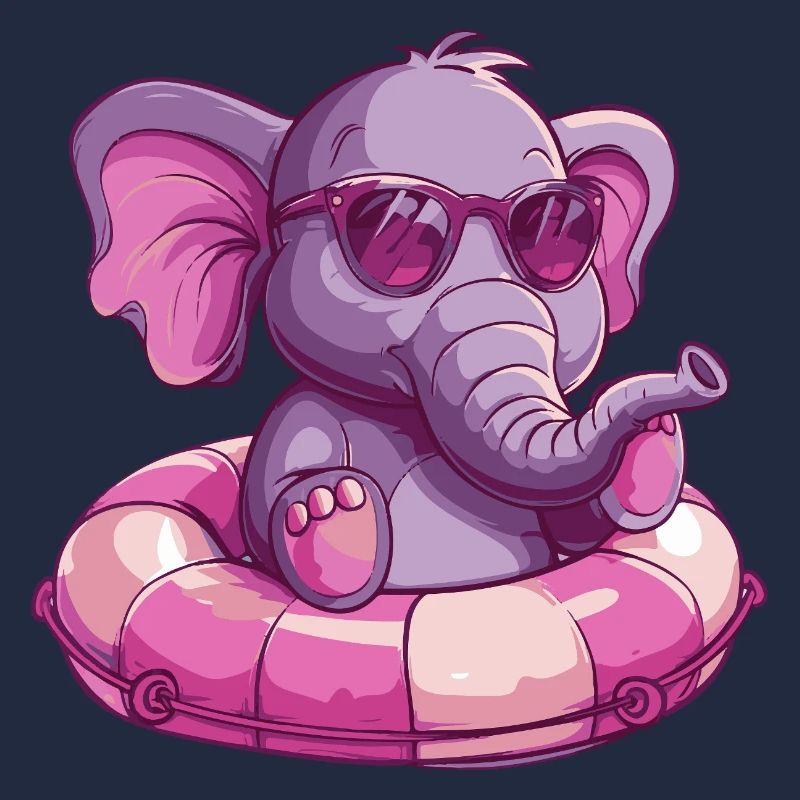 Elefant Comic Cool
