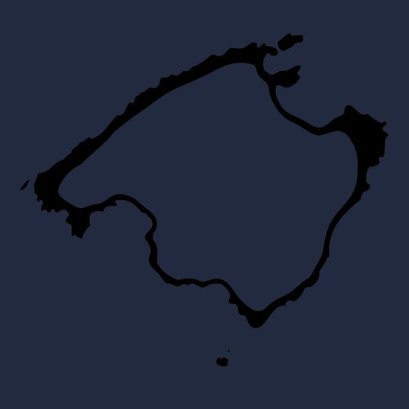 Mallorca Umriss