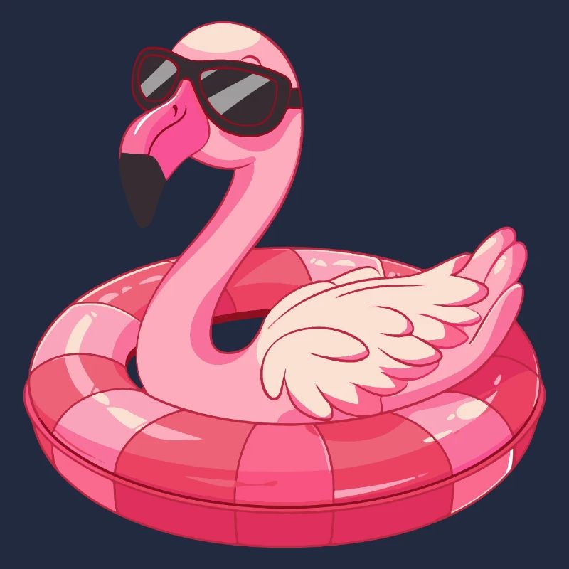 Flamingo Comic Cool
