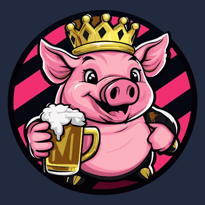 Schwein Bier