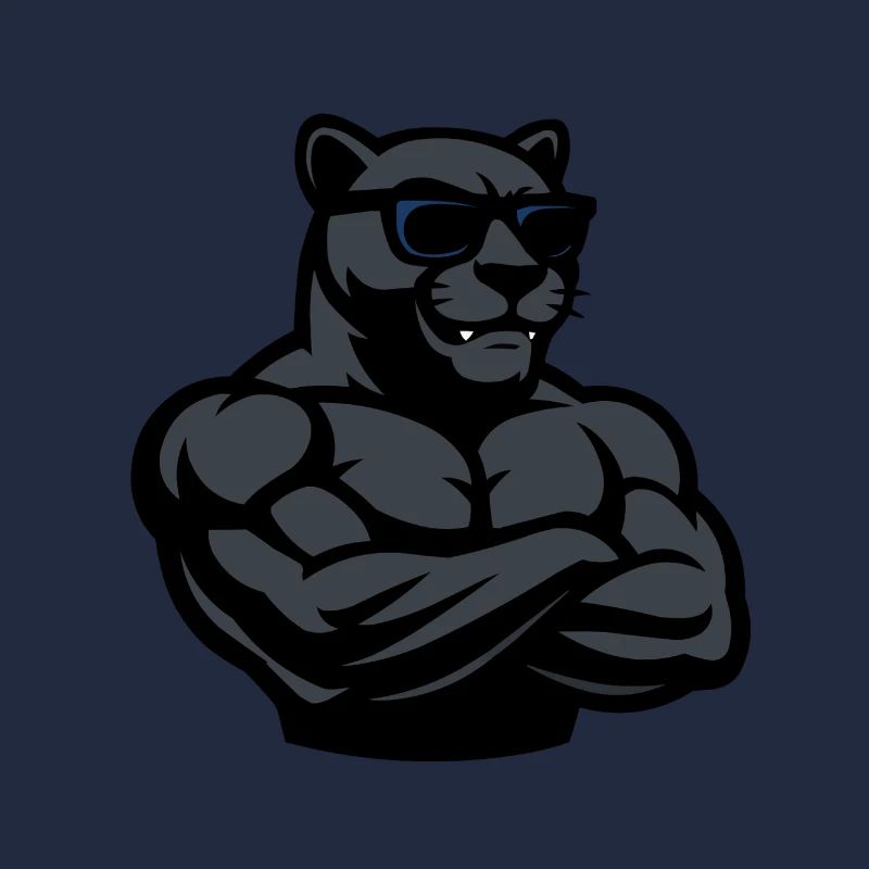 Panther Sunglasses Comic Cool