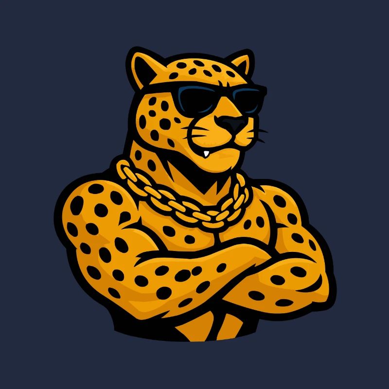 leopard gepard comic
