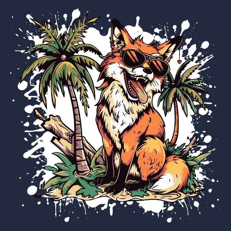 Palmier de Fox Island
