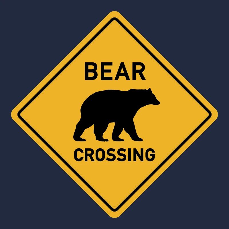 bear crossing